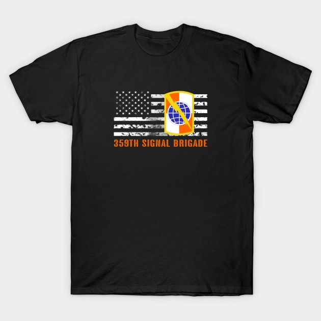 359th Signal Brigade T-Shirt by Jared S Davies